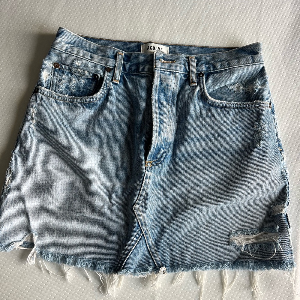 AGOLDE Denim skirt